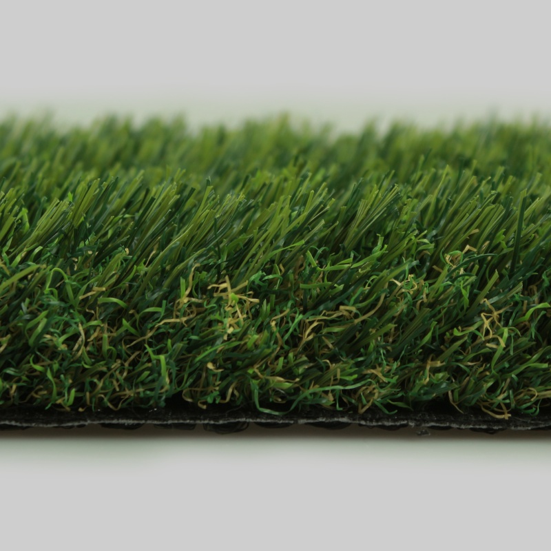 Monaco kunstgras 40mm zijkant close-up van vezels