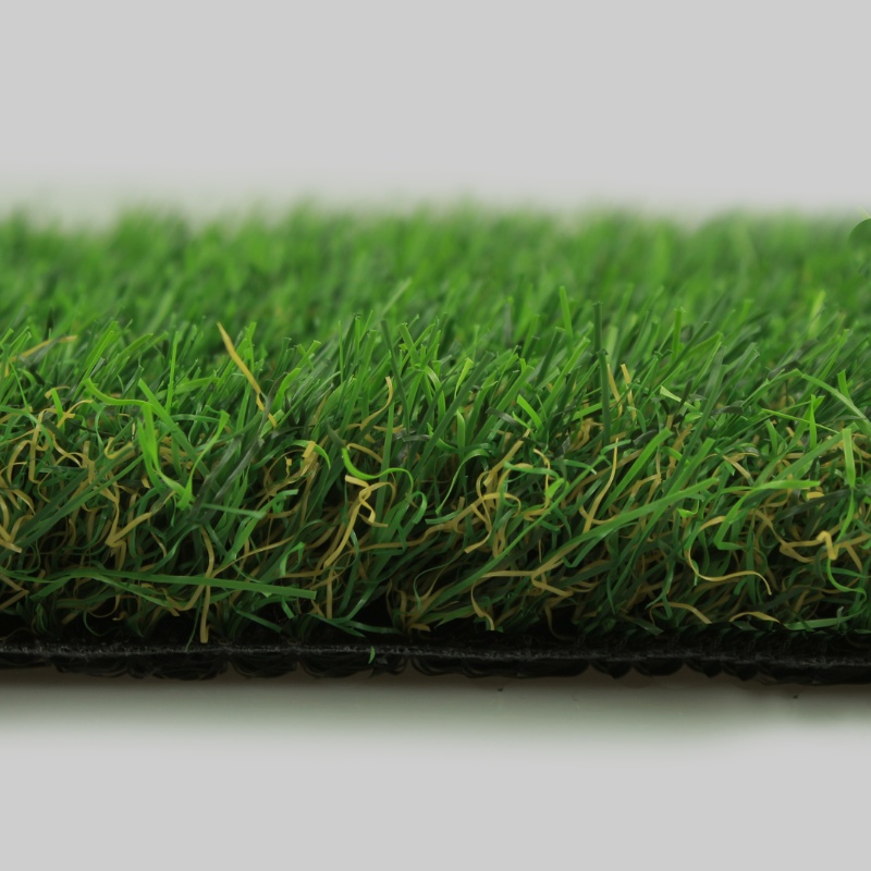 Palermo kunstgras 40mm van zijkant close-up van vezels